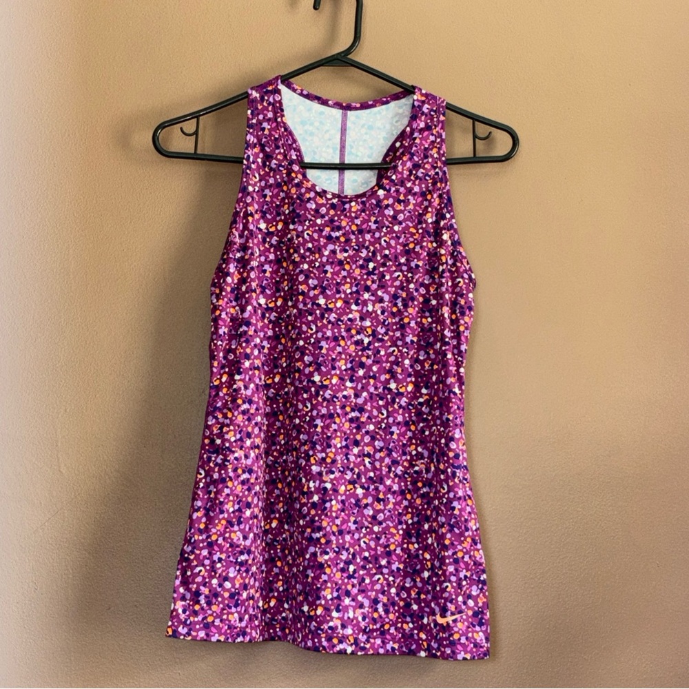 Nike Girls Youth XL Purple Sleeveless Racerback Tank Top